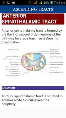 Nervous System Physiology android App screenshot 4